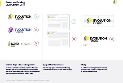 Evolution Funding Logo Guidelines